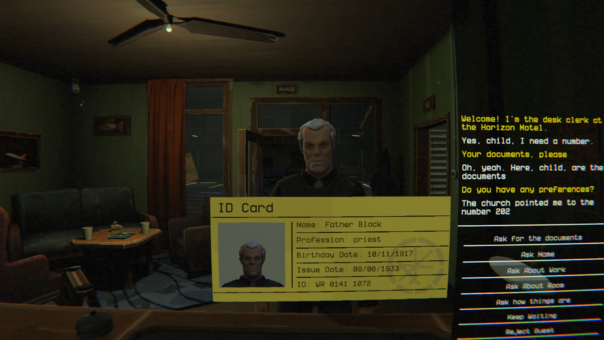 Rules: Motel Horizon screenshot #2