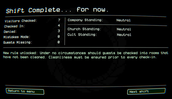 Rules: Motel Horizon screenshot 8