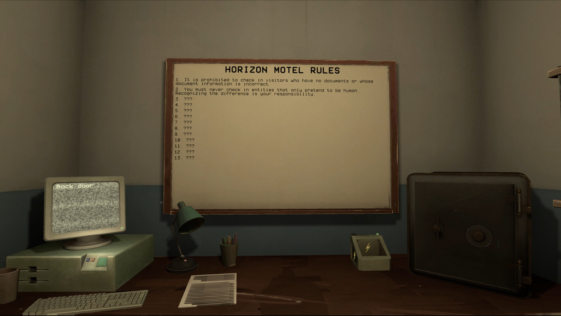 Rules: Motel Horizon screenshot #2