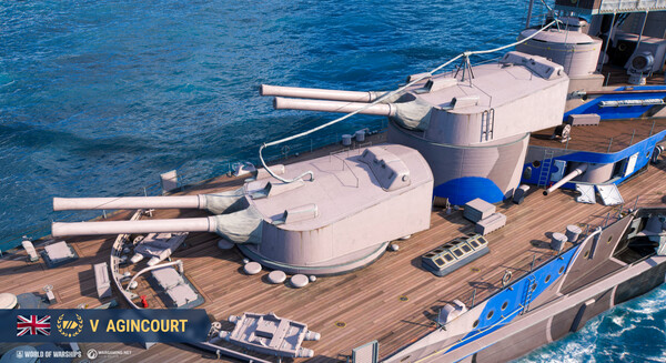 World of Warships — Rental Agincourt (3 days)