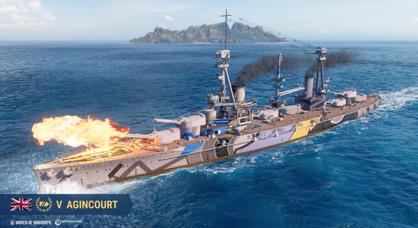World of Warships — Rental Agincourt (3 days)