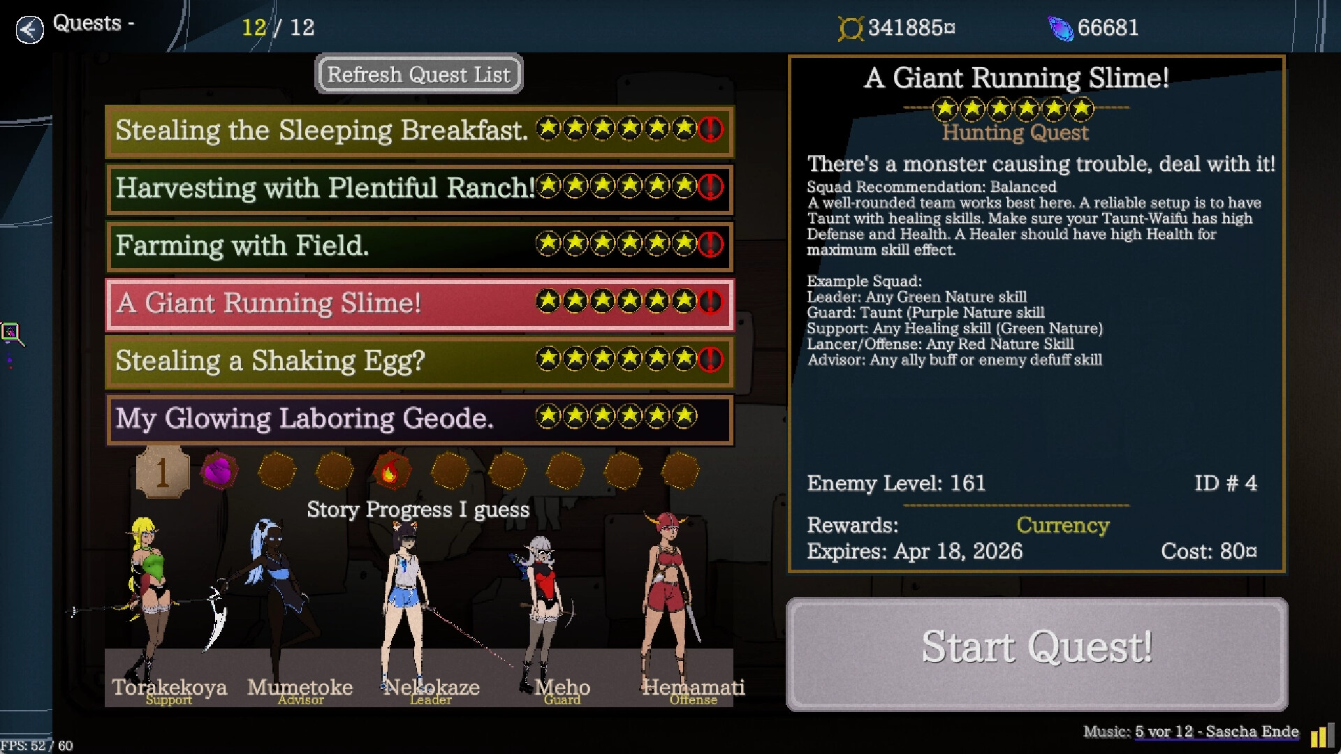Fantasy Waifu Collector screenshot #3