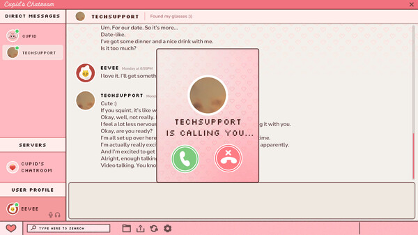 Screenshot 2 of Cupid's Chatroom - additional gameplay view
