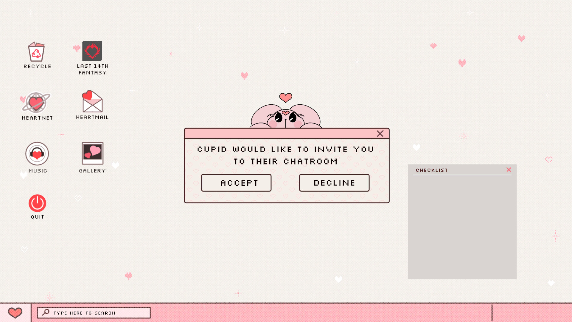 Cupid's Chatroom screenshot