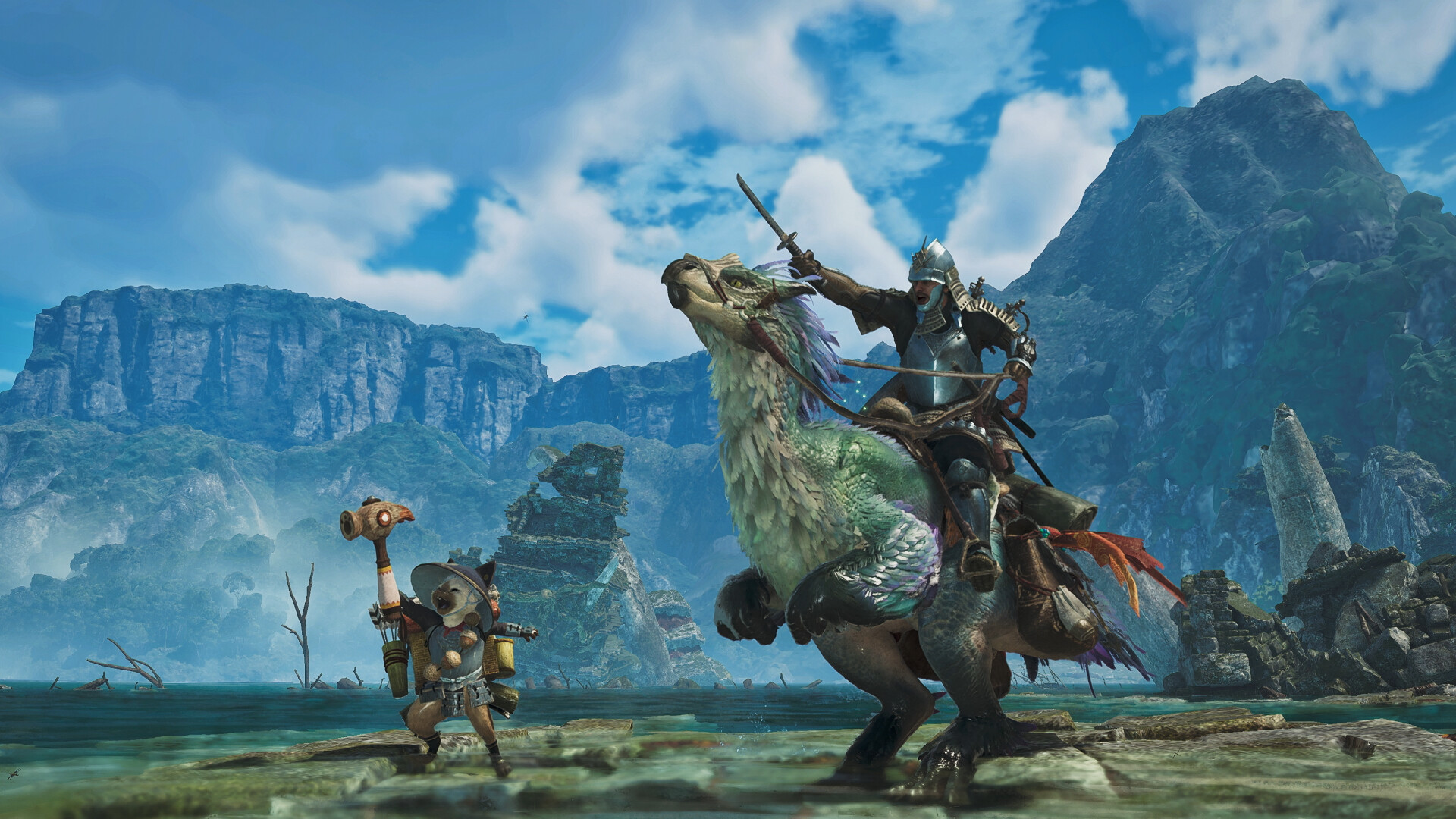 Monster Hunter Wilds - Gesture: Battle Cry Featured Screenshot #1