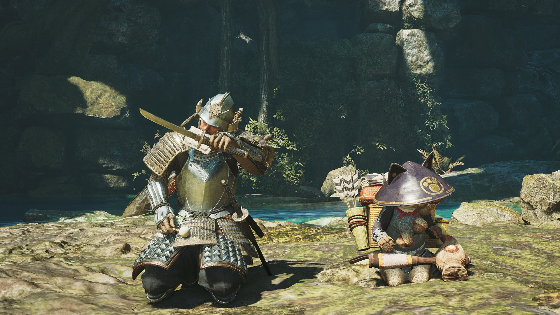 Monster Hunter Wilds - Gesture: Uchiko Featured Screenshot #1