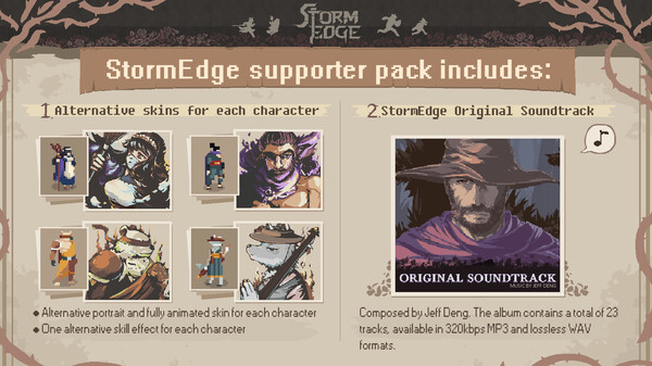 StormEdge - Supporter Pack
