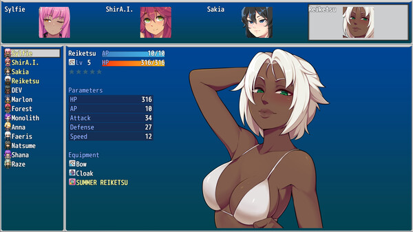 Eternal Dreamers Rising - Summer Reiketsu (Fashion) screenshot 1