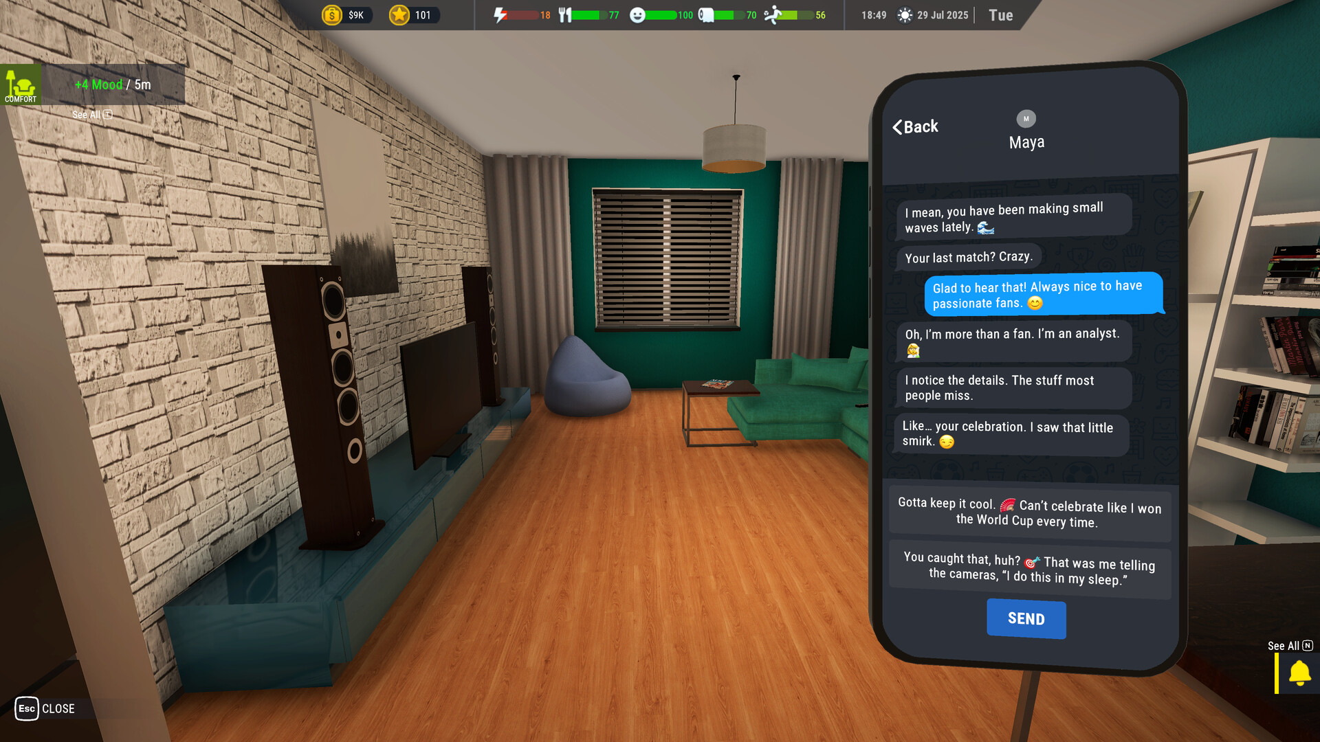 Football Life Simulator screenshot #9