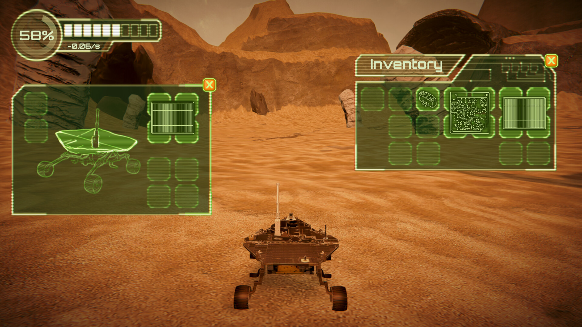 Scavengers of Mars - Rover Survival Simulator screenshot #1
