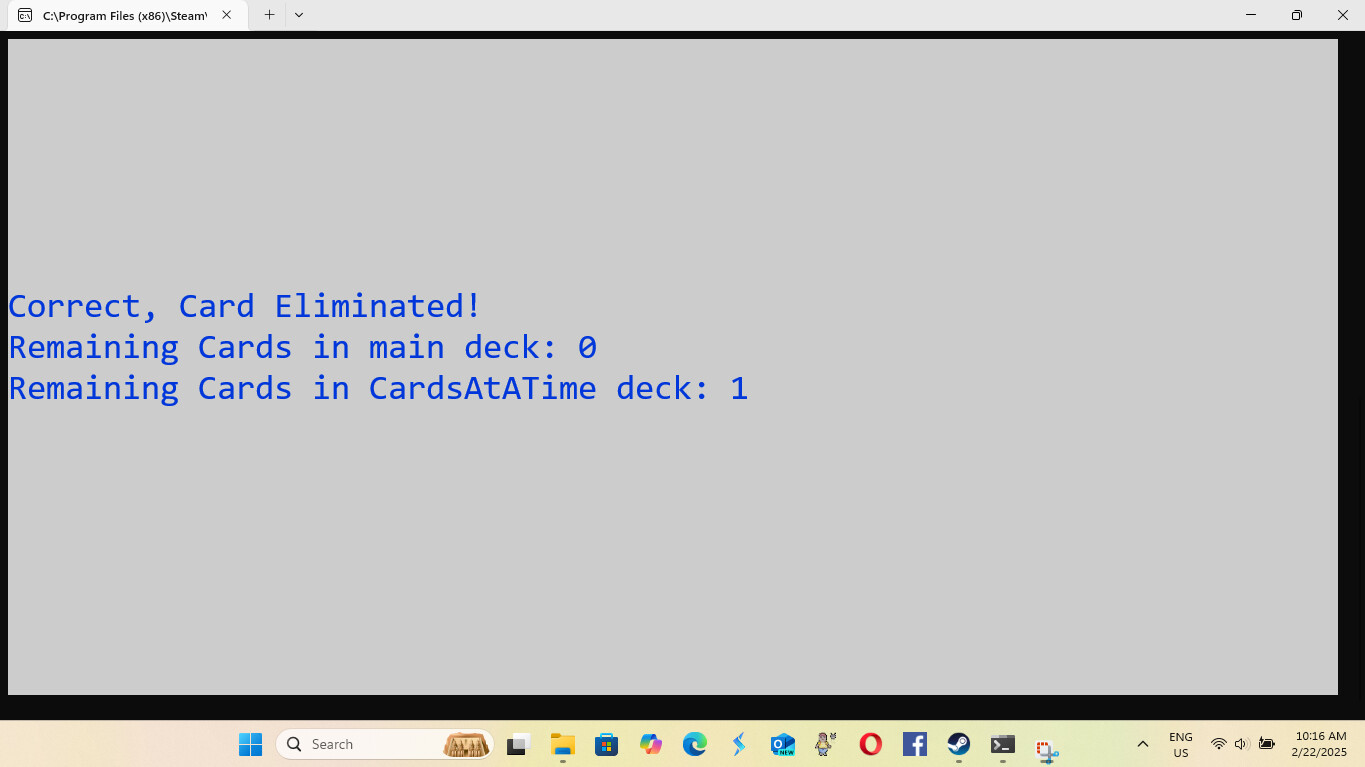 Retro Elimination Flashcards screenshot 7