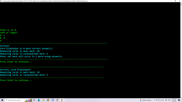 Retro Elimination Flashcards screenshot 3