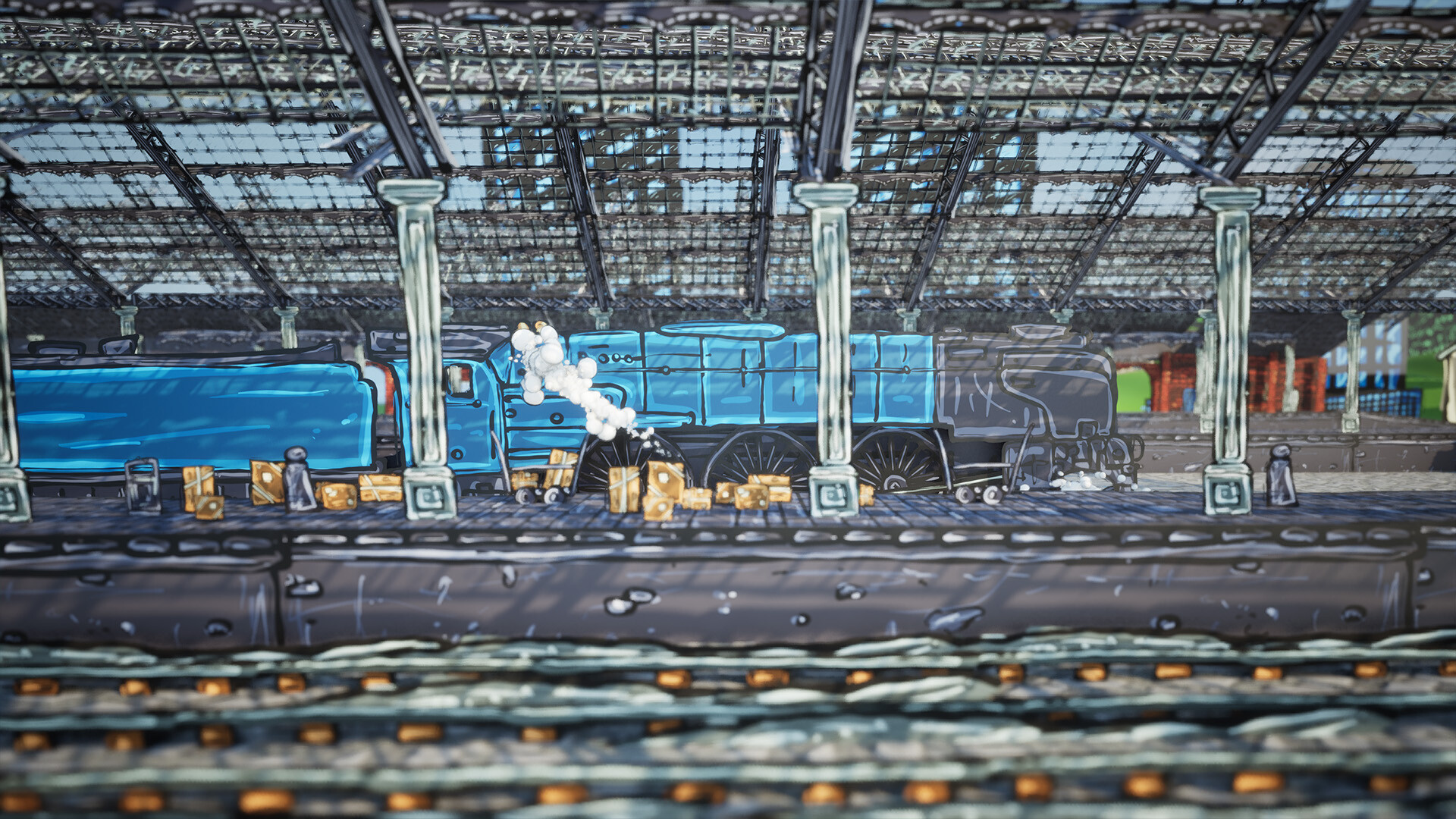 Steam Wheels screenshot #1