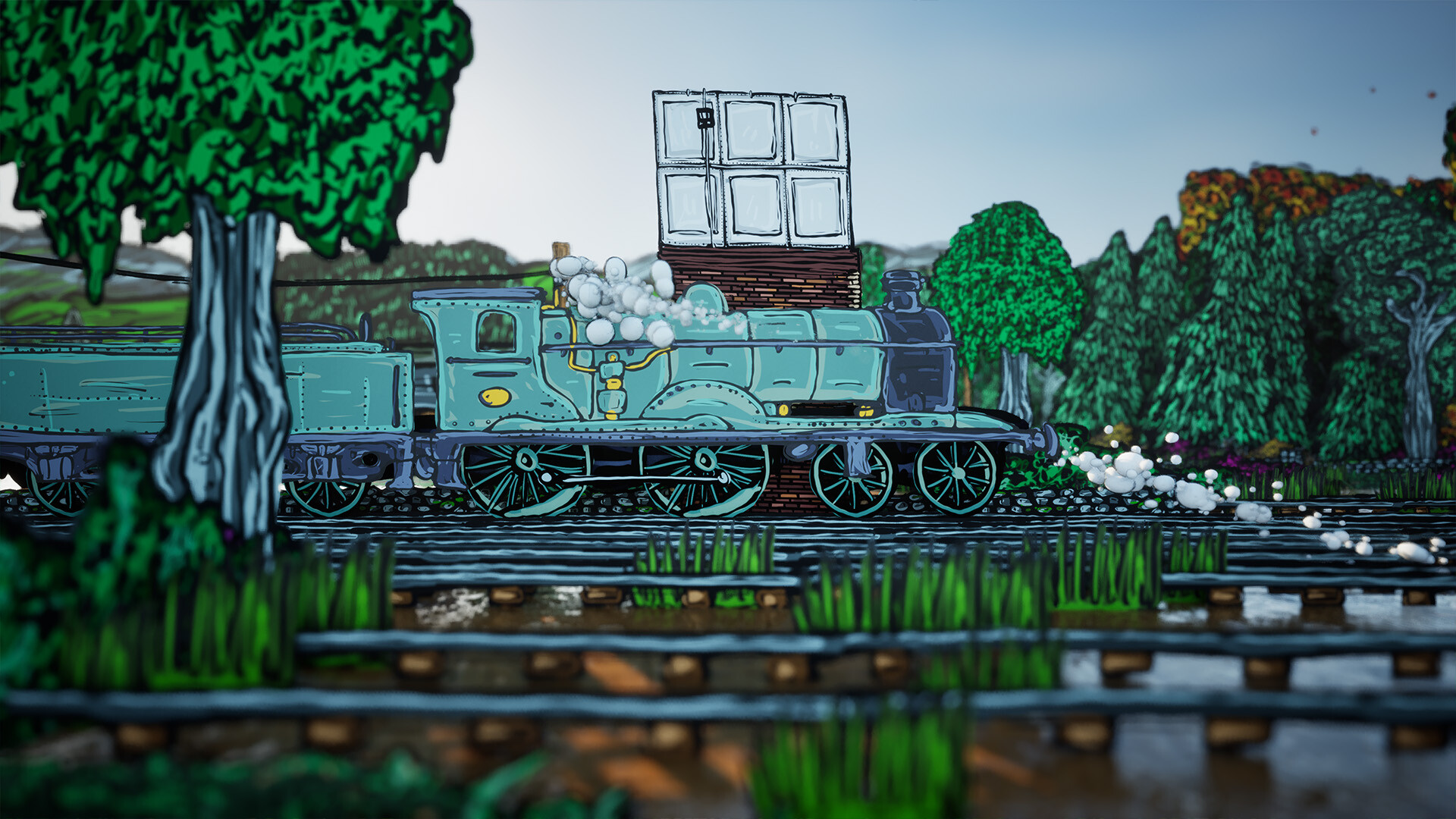 Steam Wheels screenshot #2