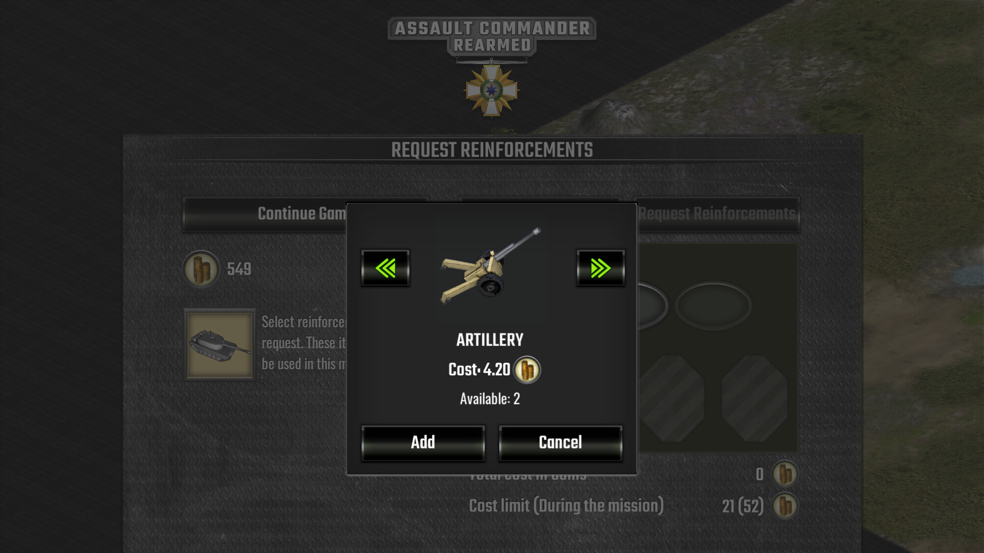 Assault Commander Rearmed screenshot #6