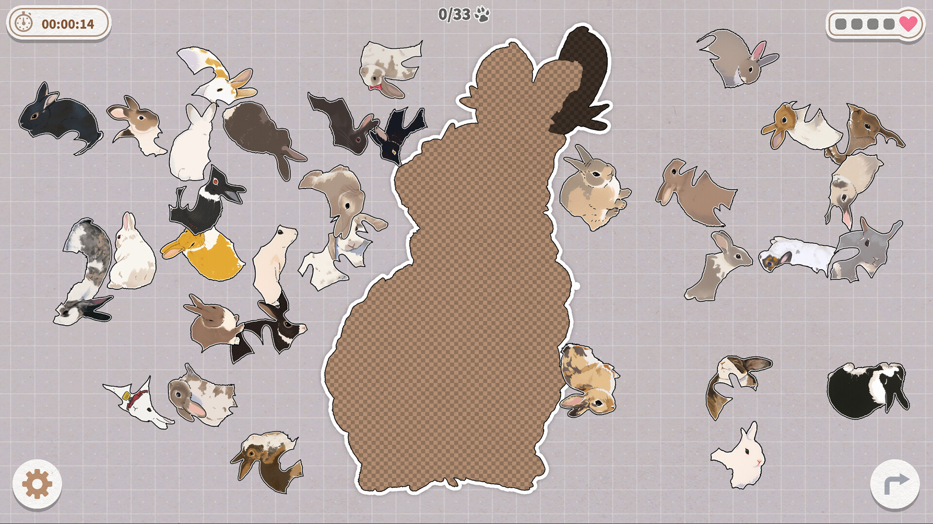 Bunnies Huddled Together screenshot #9