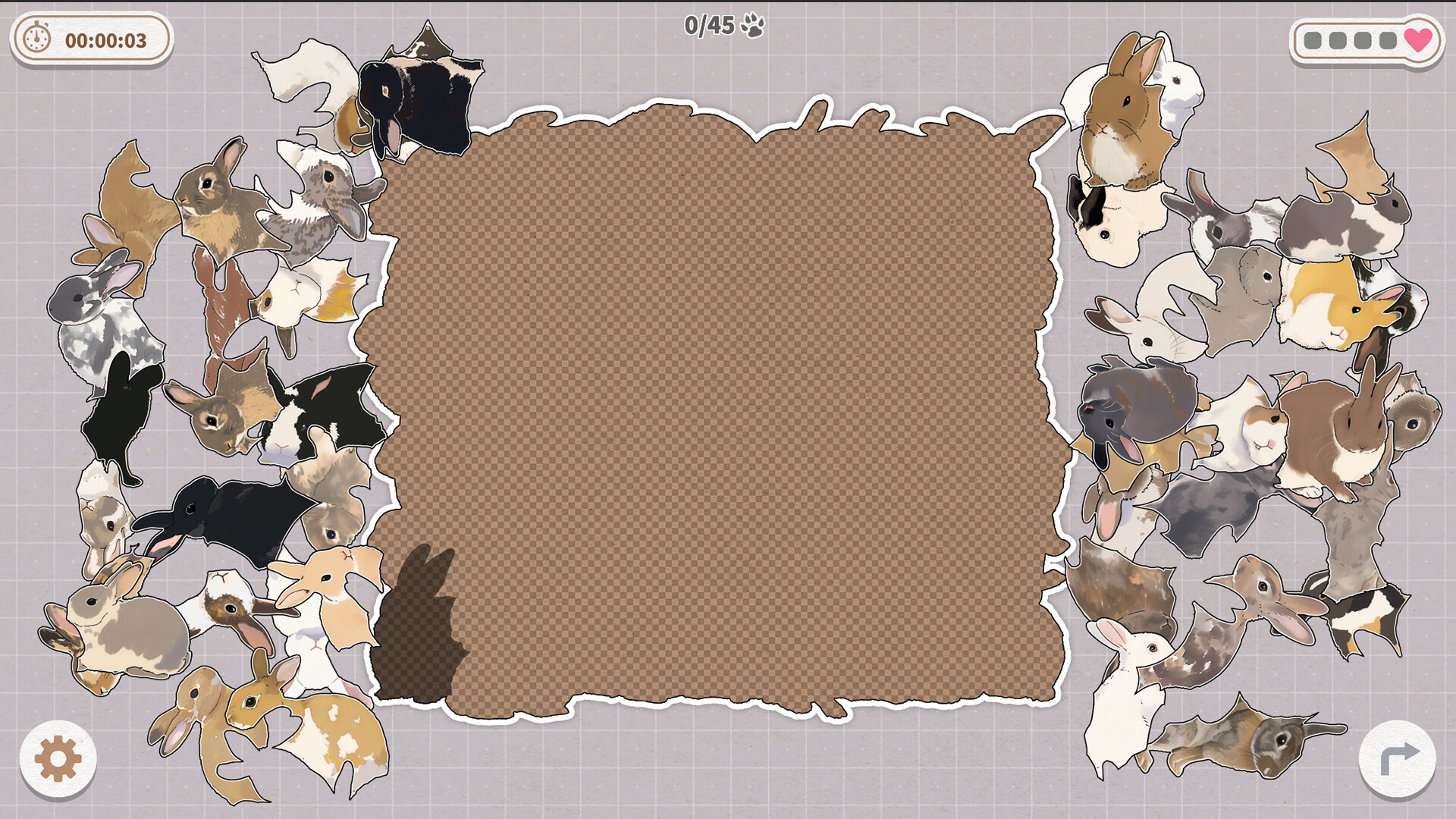 Bunnies Huddled Together screenshot #6