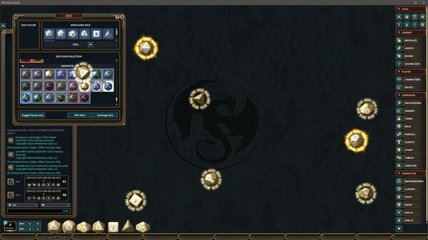 Fantasy Grounds - Monsters NPC Dice Pack Volume 1