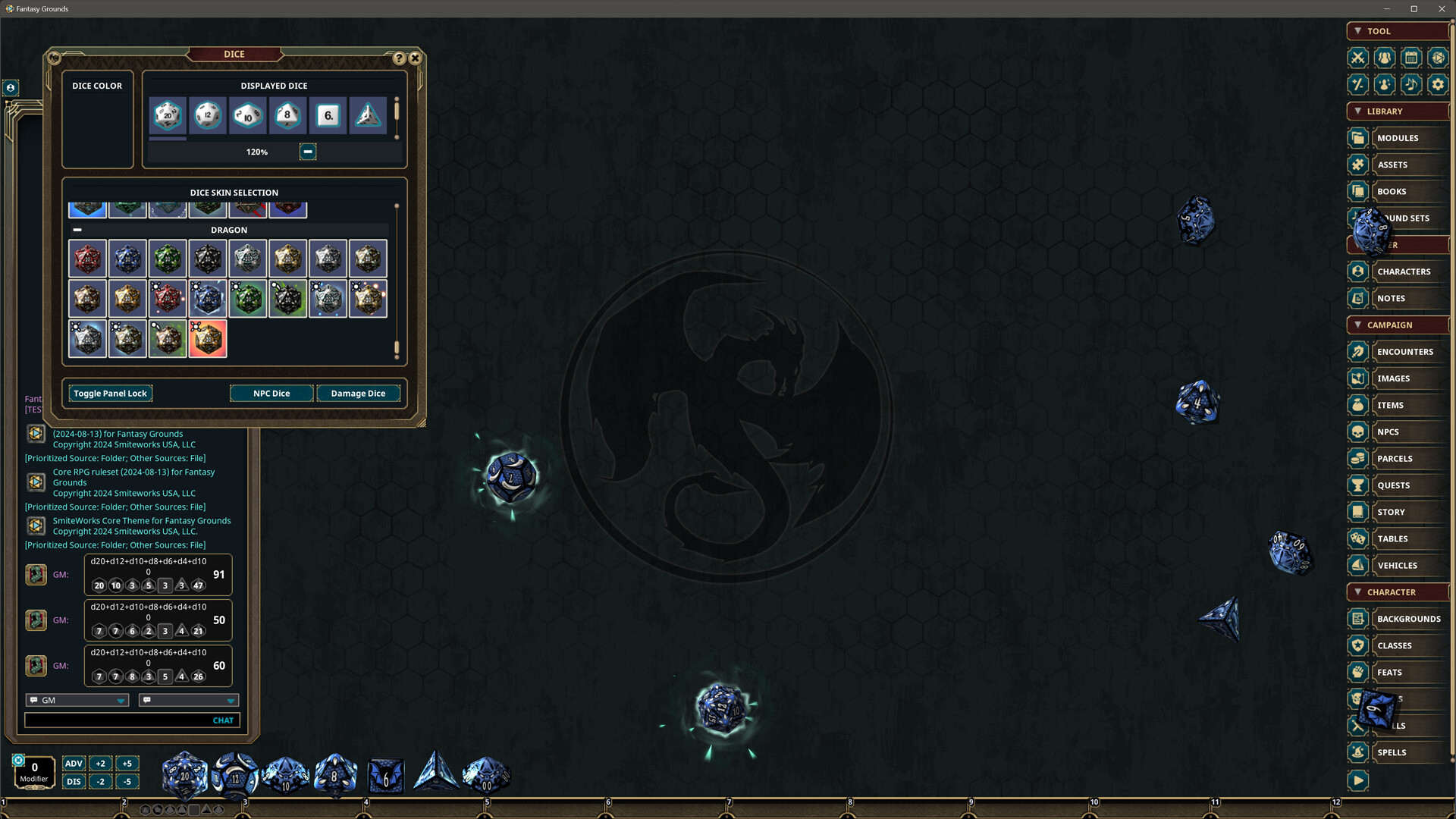 Fantasy Grounds Dragons NPC Dice Pack Volume 1 Steam Key Giveaway screenshot 5