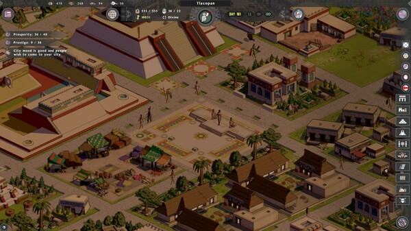 Скриншот из Tlatoani: Aztec Cities