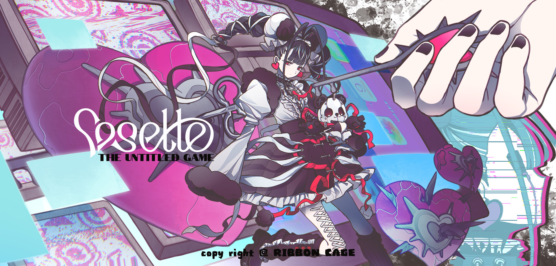 #1. COSETTE: THE UNTITLED GAME (Steam) 由: RIBBON CAGE