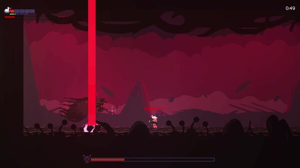 Screenshot of Duck Norris Tales gameplay showing in-action mechanics