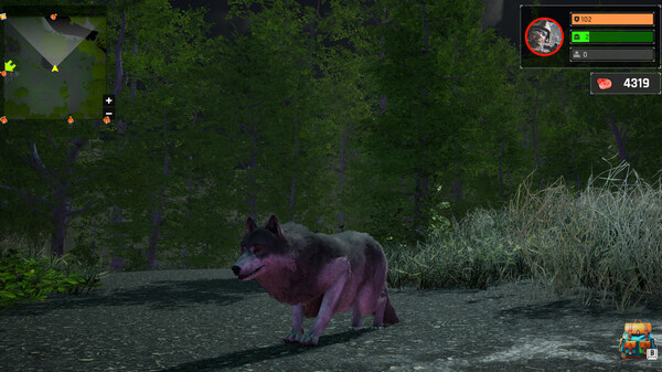 Скриншот из Wolf Simulator: Silent Paws