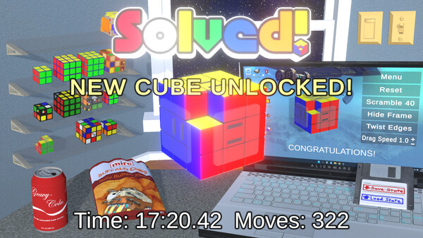 Glow Cubes screenshot 4