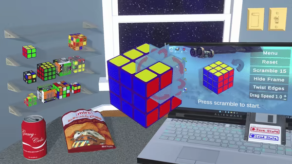 Glow Cubes video 2