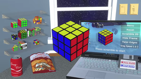 Glow Cubes video 4