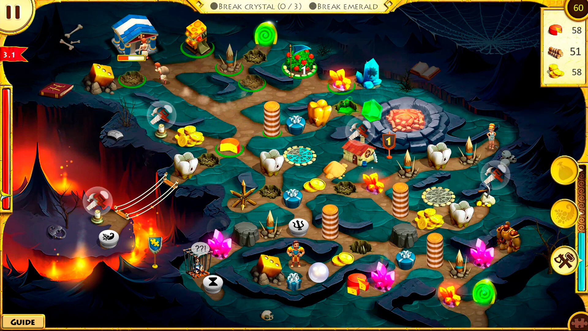 screenshot of 12 Labours of Hercules XVII: Feathered Fury 4