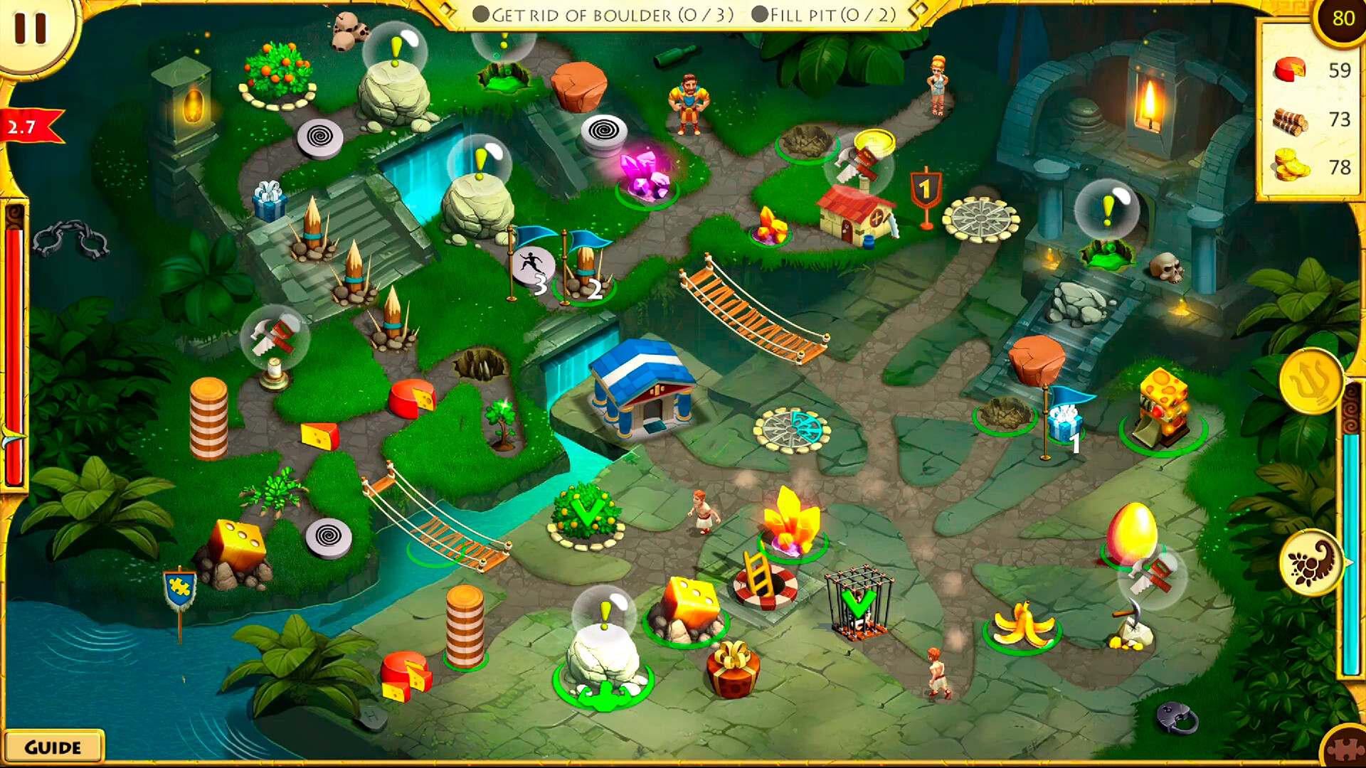 screenshot of 12 Labours of Hercules XVII: Feathered Fury 3