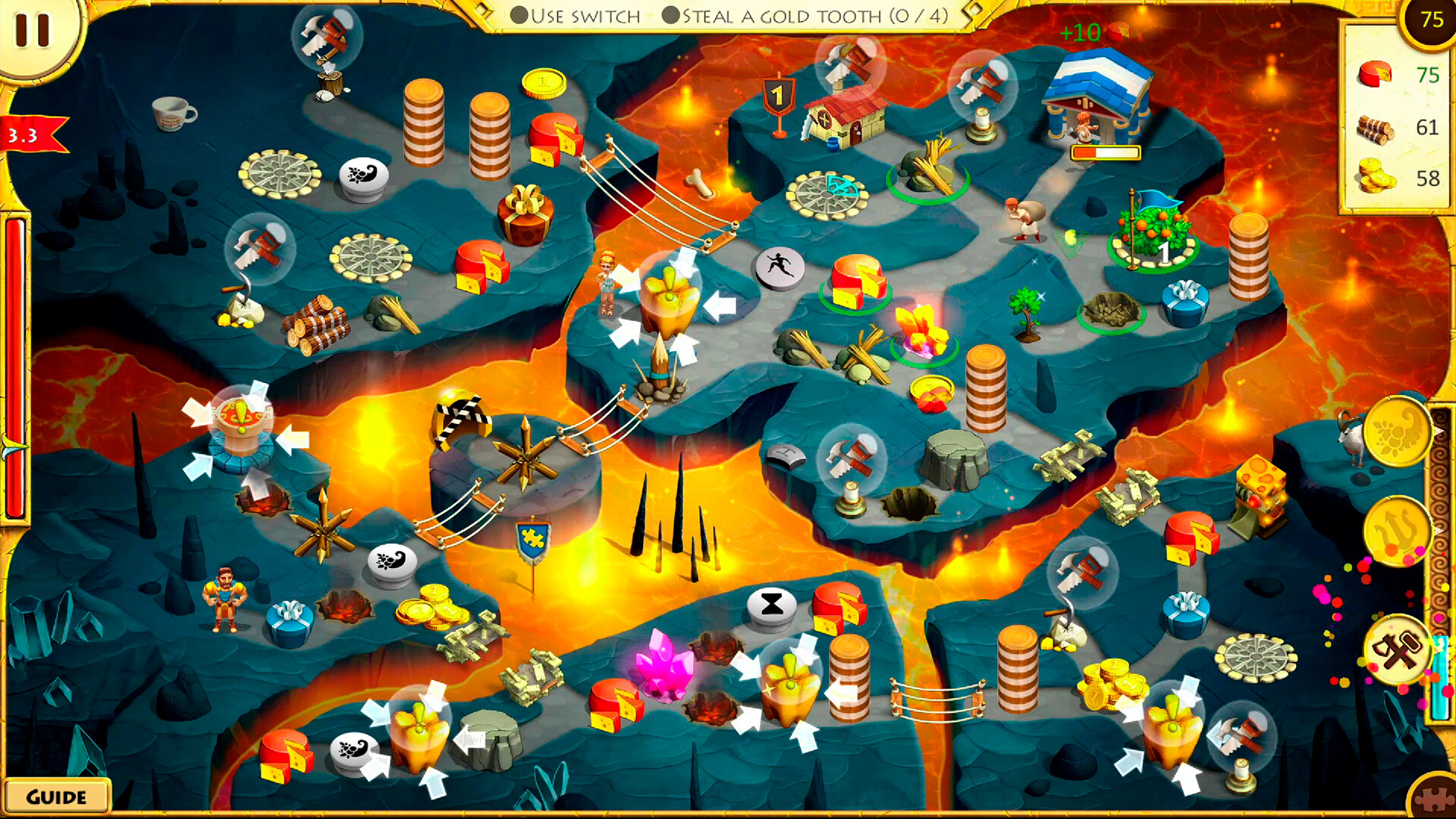 screenshot of 12 Labours of Hercules XVII: Feathered Fury 6