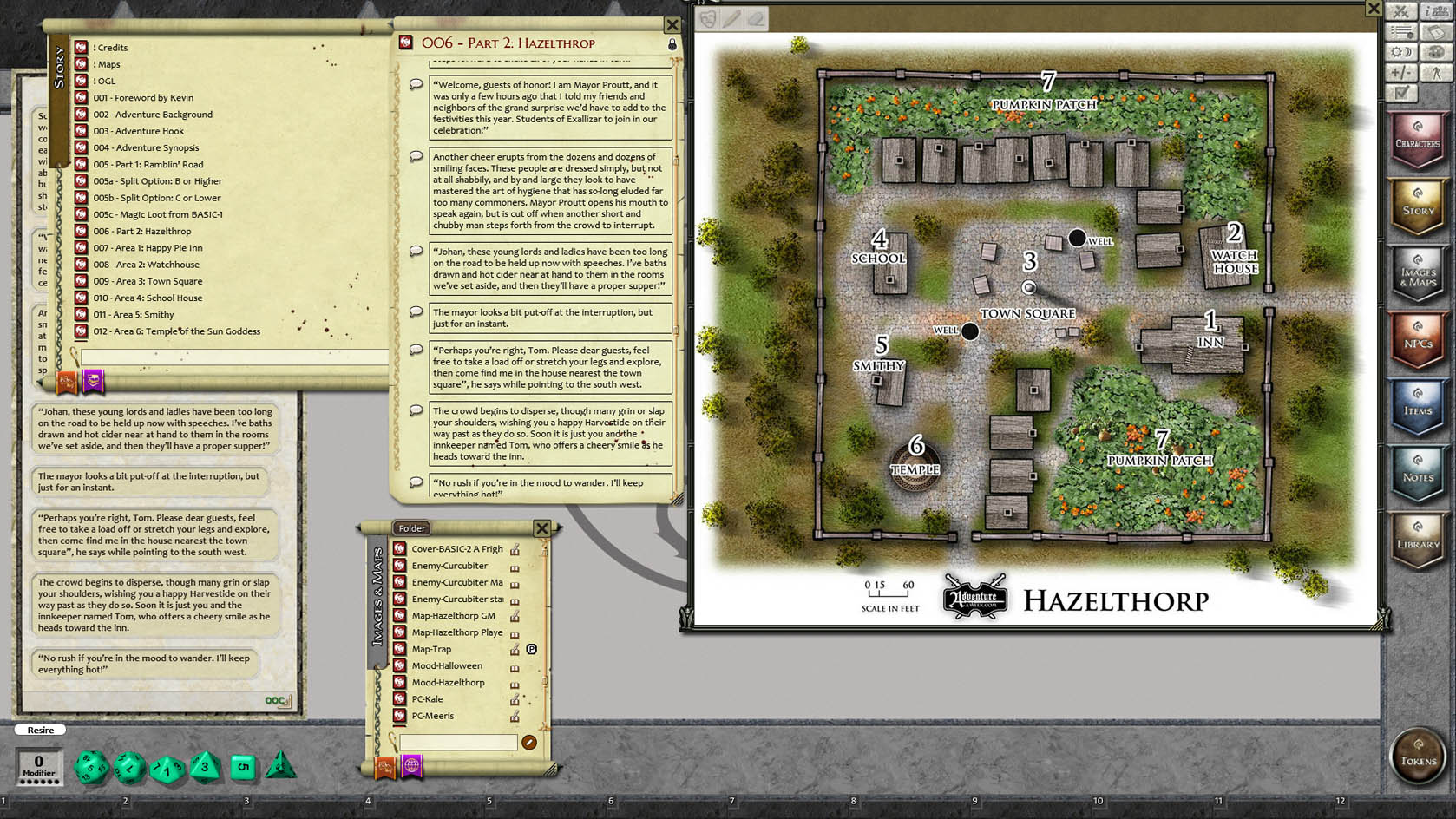 Fantasy Grounds - PFRPG: BASIC2 - A Frightful Time Featured Screenshot #1