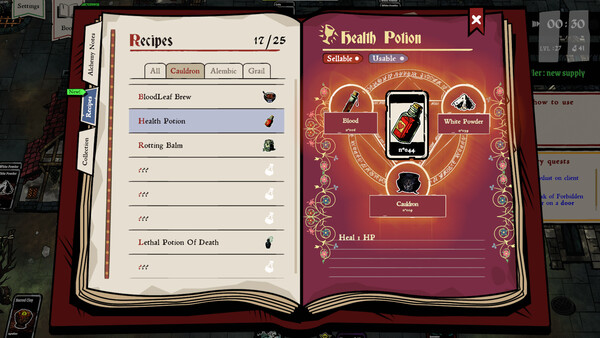 Grime&Gold game for Linux 1