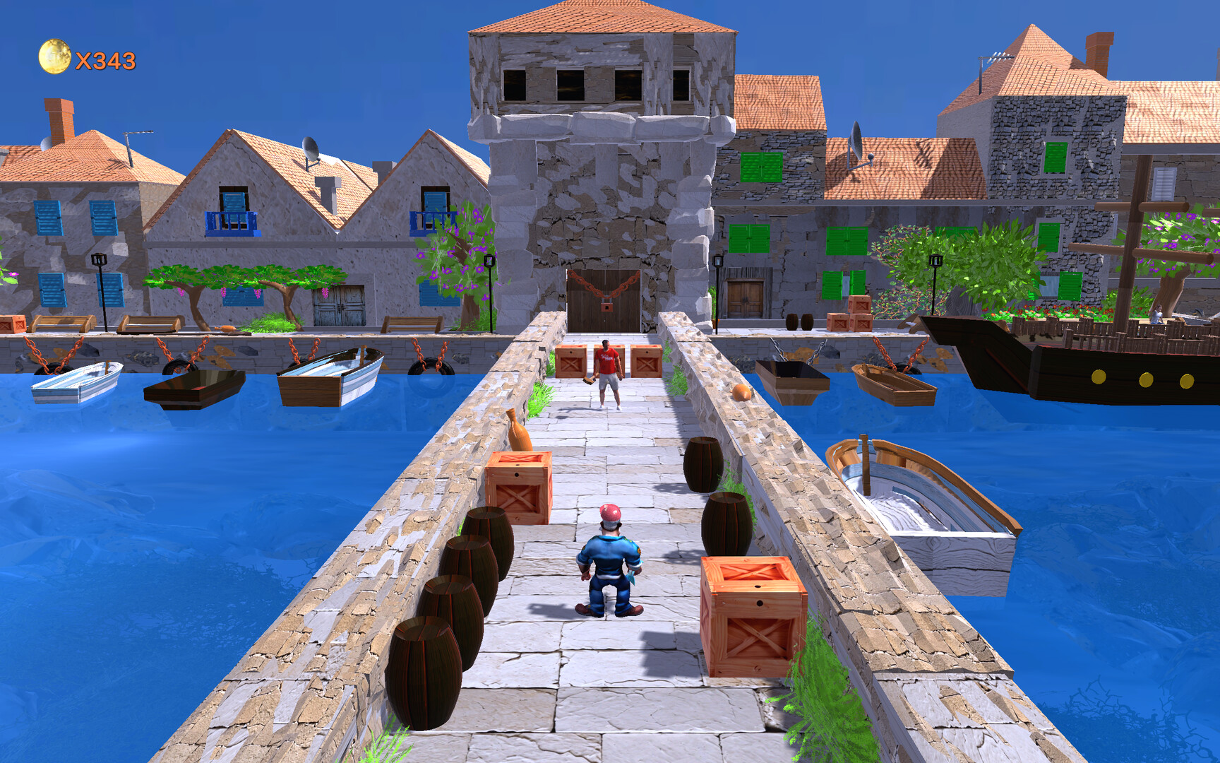 Sime Is Back 3D Old School screenshot 2