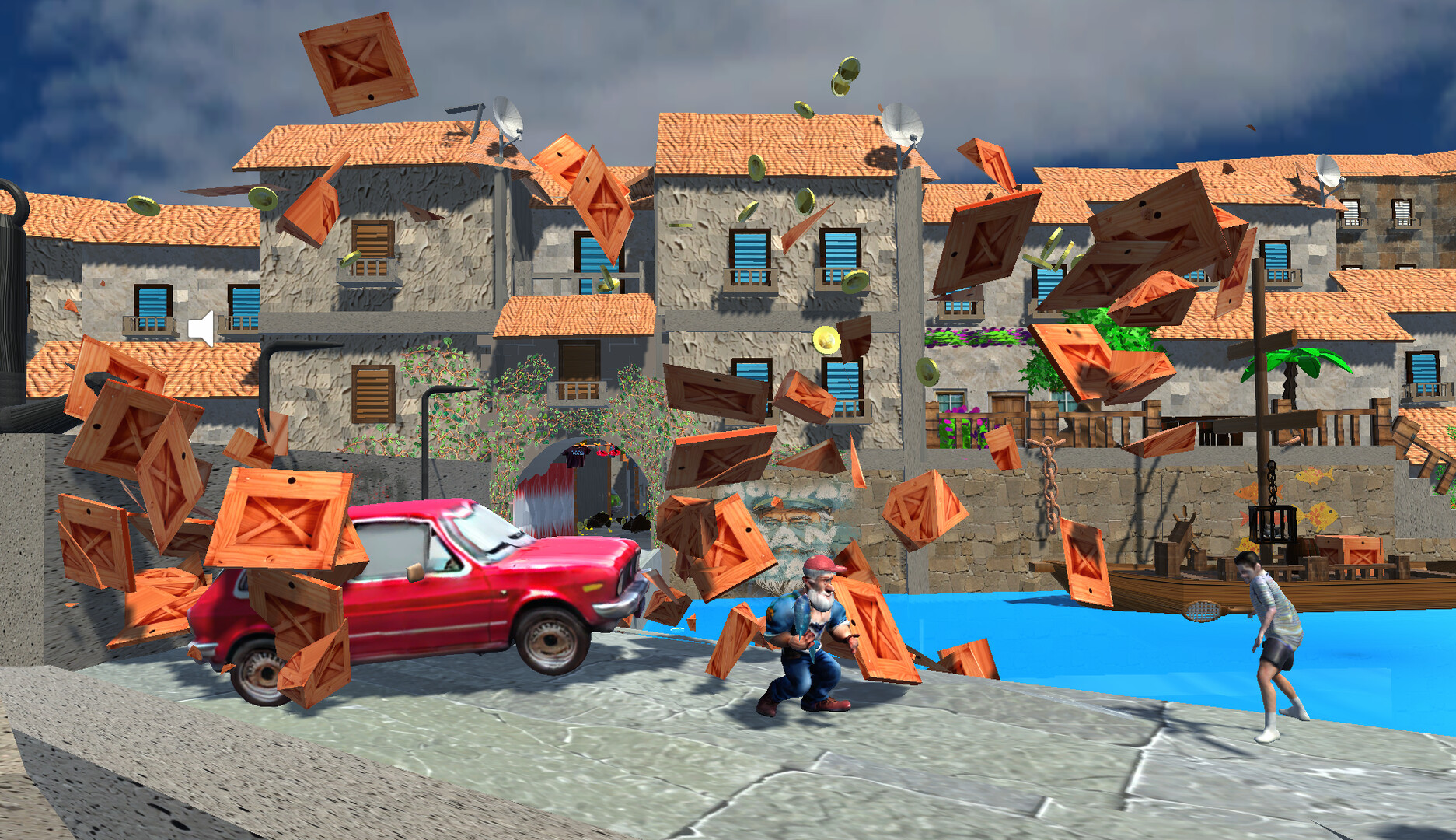 Sime Is Back 3D Old School screenshot 1