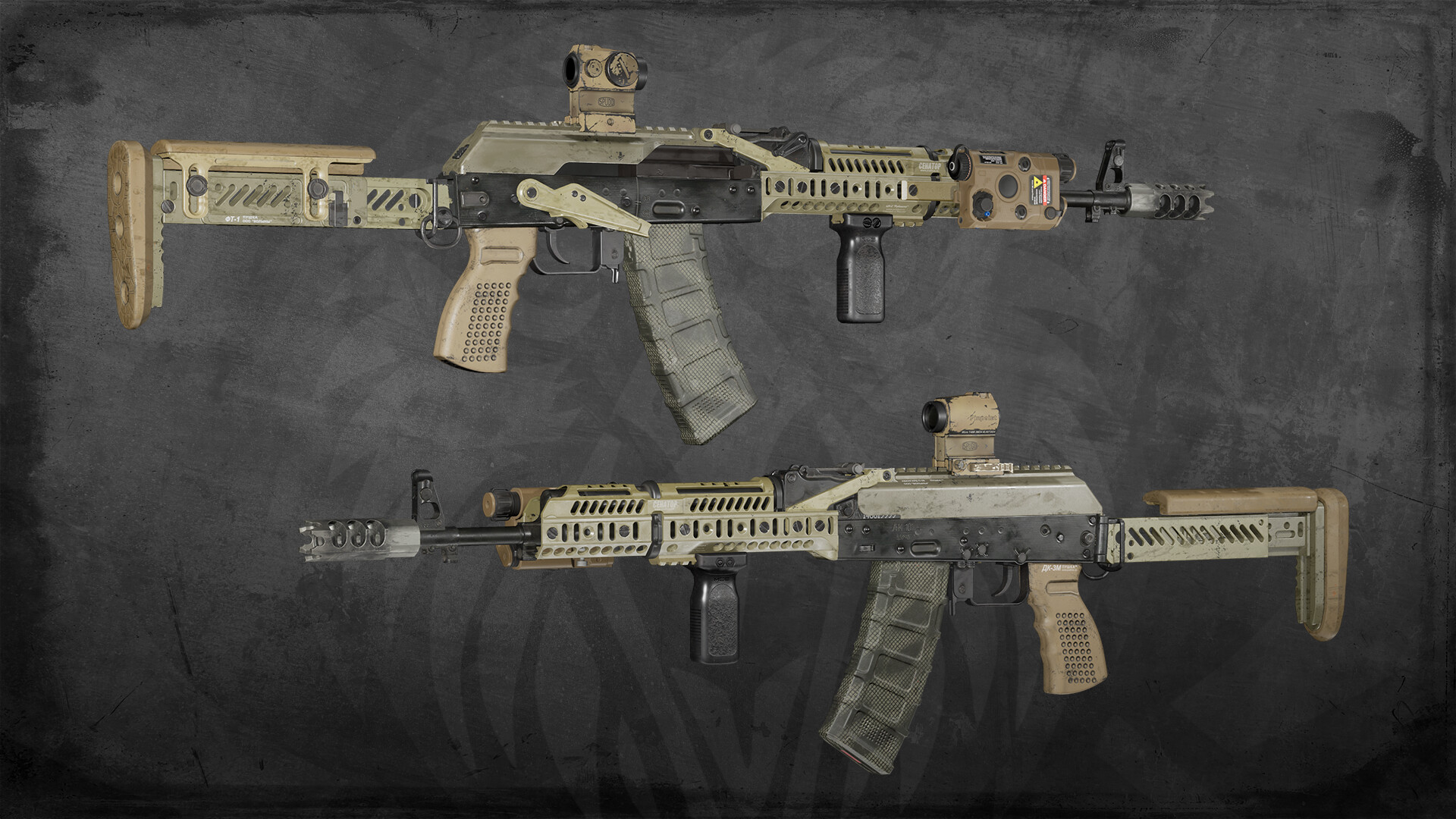 Скриншот Squad Weapon Skins - Contractors Pack — кадр 4
