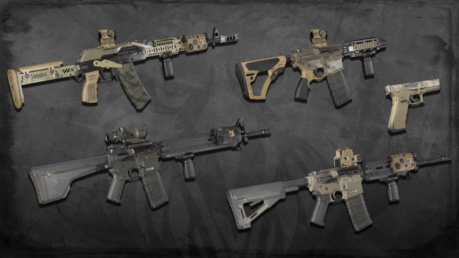 Скриншот Squad Weapon Skins - Contractors Pack — кадр 3