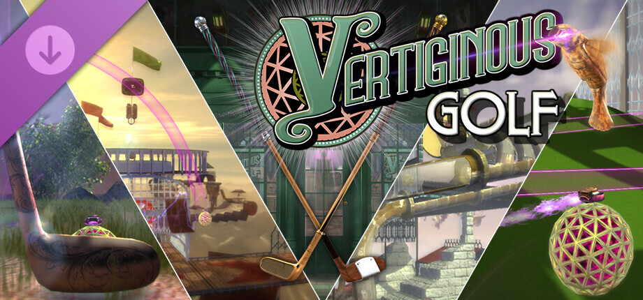 Vertiginous Golf - Gold Pack Upgrade cover art