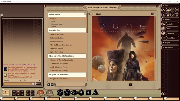Fantasy Grounds - Dune: Masters of Dune