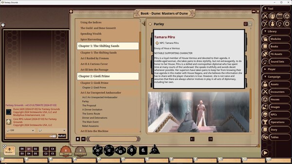 Fantasy Grounds - Dune: Masters of Dune