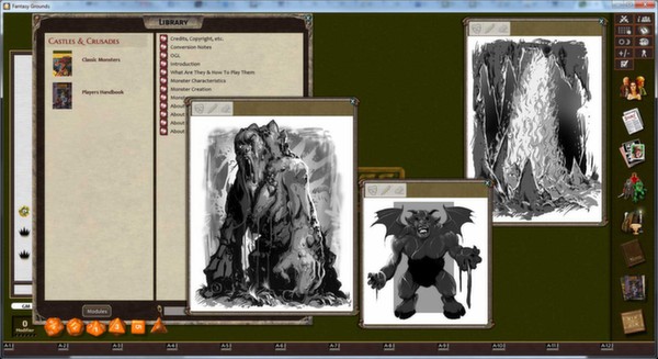 Fantasy Grounds - C&C: Classic Monsters