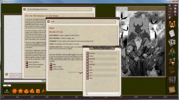 Fantasy Grounds - C&C: Of Gods and Monsters