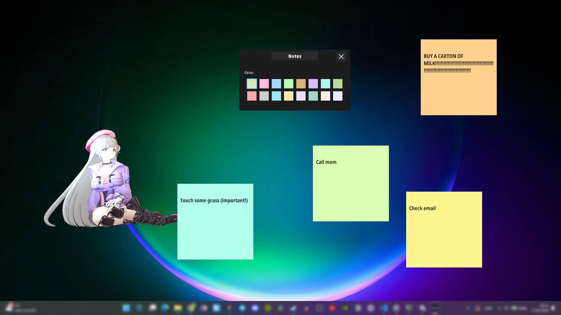 Desktop Waifu Defender screenshot screenshot 5