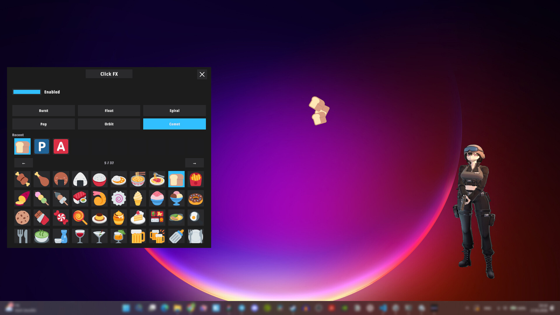 Desktop Waifu Defender screenshot screenshot 4