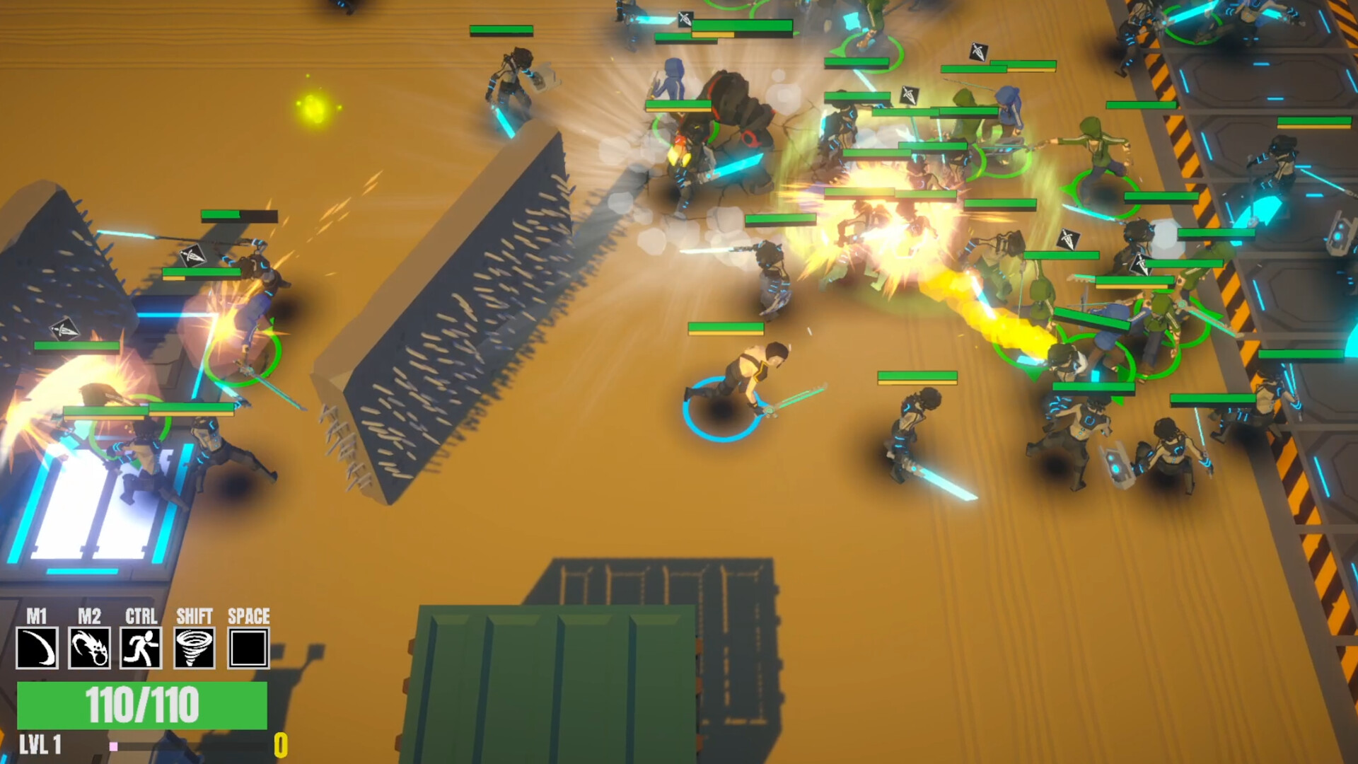 CODE: BLUE screenshot 1