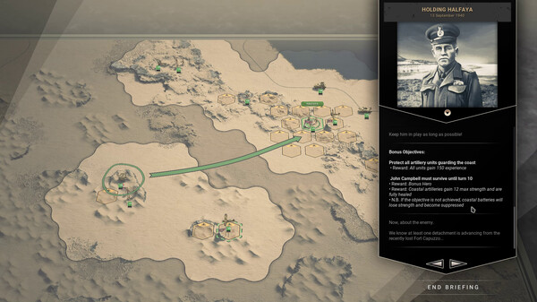 Screenshot z Panzer Corps 2: Frontlines - Cyrenaica Screenshot z Panzer Corps 2: Frontlines - Cyrenaica