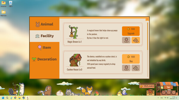 デスクトップ小動物牧場 screenshot 7
