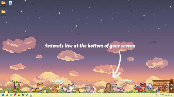 デスクトップ小動物牧場 screenshot 2